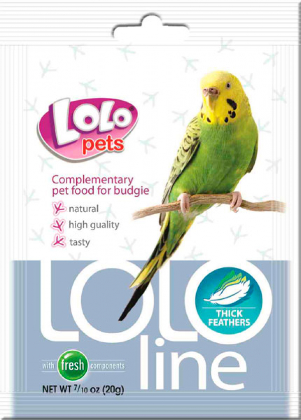 LO-72142 Дополнительная кормовая смесь для попугаев "Густые перья"