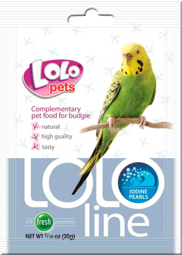 LO-72143 Дополнительная кормовая смесь для попугаев "Йодовые жемчужины"